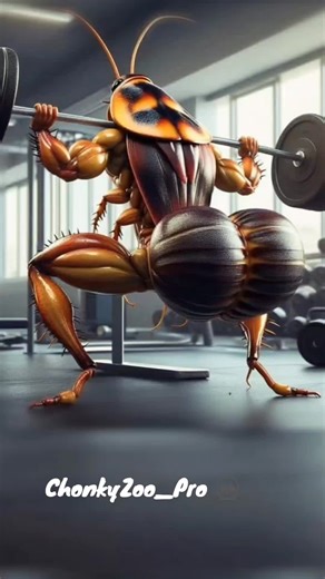 Gym Session With a Cockroach 🪳💪 #viral #viralvideo #funny #goviral #viraltiktok #goviraltiktok