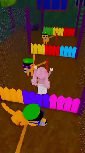 Escape Dogs 😂 #roblox #shorts