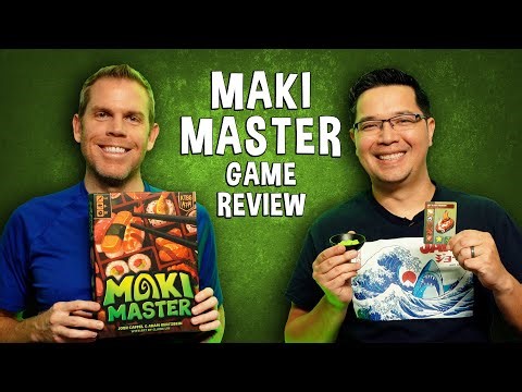 Maki Master - Sushi Board Game Review