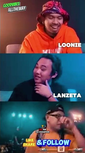 LOONIE LANZETA REACTION #fliptop