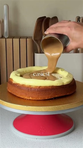 The best caramel cake filling doesn’t come from a candy thermometer. It comes from two cans of sw