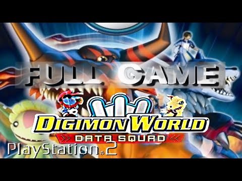 Digimon World Data Squad 【PS2】 - Full Game 【Shine Greymon】【Rosemon】【Mach Gaogamon】