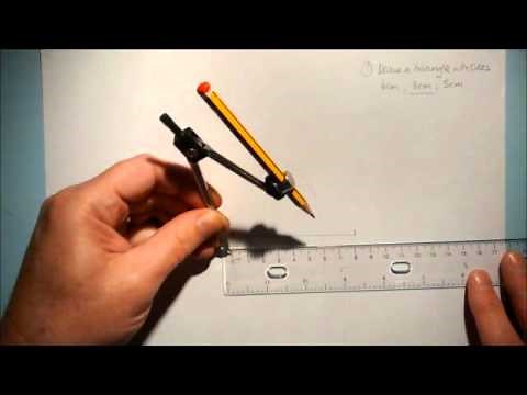 Construct SSS triangle