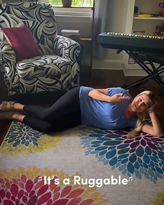 1.7M views · 305 reactions | Ruined rugs are a thing of the past. Just relax. It’s a Ruggable.  @sarahmaddack | Ruggable | Facebook