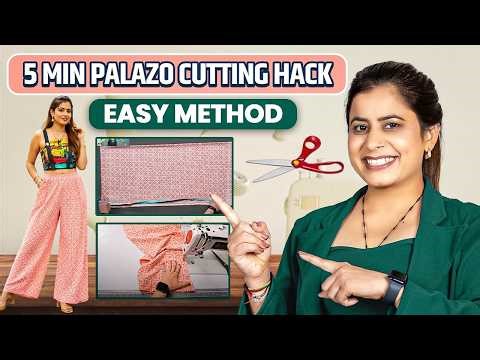 How to Cut Palazo Pant Quickly & Perfectly | 2026 Hack