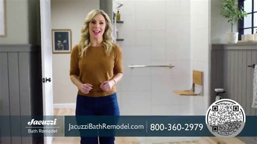 Jacuzzi Bath Remodel TV Spot, 'Great Experience: No Interest and No Payments'