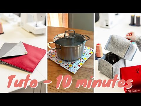 Tuto couture pour débutant [EN MOINS DE 10 MINUTES] #14