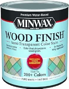 Minwax® Wood Finish® Semi-Transparent Color Stain, Tint Base, Quart