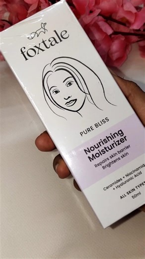 This Moisturizer Fixed My Skin Barrier 😍 | Foxtale Review #Foxtale #BudgetSkincare #ViralShorts