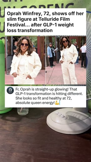 Oprah Winfrey, 72, shows off her slim figure at Telluride Film Festival... after #entertainment