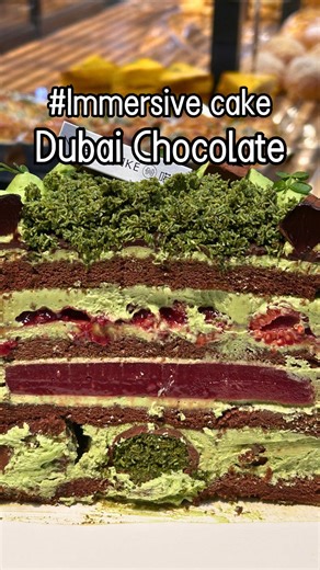 Dubai Chocolate #cake #asmr | dubai chocolate