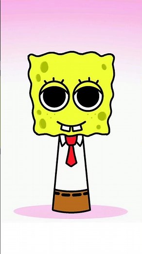 How To Draw Sprunki DoodleBob Phase #sprunki #sprunkioc #incredibox #incrediboxsprunki #spongebob