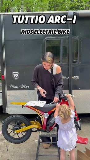 The Perfect First Electric Dirt Bike for Kids? Lightweight Aluminum Frame + Easy Control |Tuttio ARC