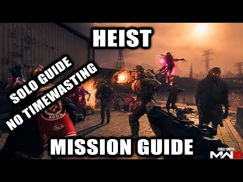 MW3 Zombies - Heist Mission Guide