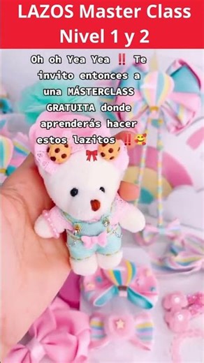 🎀 Lazos Master Class | Aprende en Casa | Curso Completo #curso #moños #lazosdeamormariano