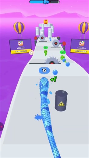 snake run 3d part 27 #gaming #shorts #viral #short #funnyreels