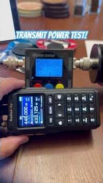 Does It Hit 8 Watts? Radioddity GS-10B Pro Dual Band Ham Radio Transmit Power Test