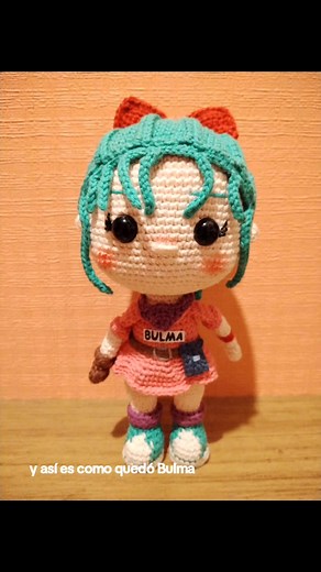 Confección de Bulma en Amigurumi: Paso a Paso