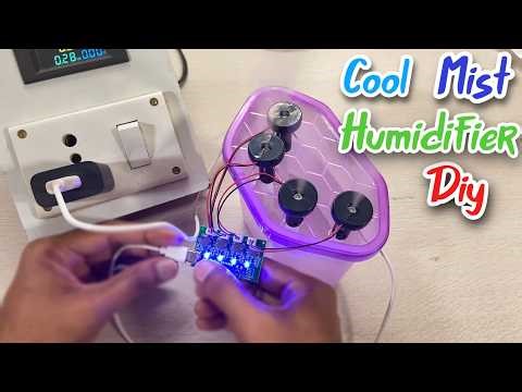 Cool 🧊 Mist Humidifier Using Simple Electronics | Let's See Inside |