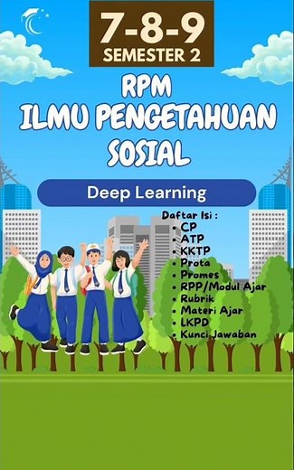RPP Deep Learning IPS Kelas 7-8-9 Semester 2 SMP MTs