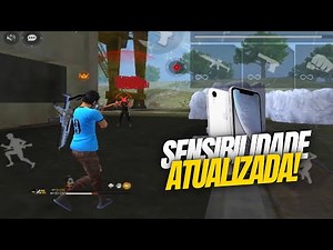🚀🤯 MELHOR SENSIBILIDADE DO IPHONE XR 11 PARA FREE FIRE DEPOIS DA ATUALIZAÇÃO 2026! DPI IPHONE
