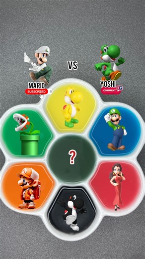 SUPER MARIO GALAXY MOVIE (part2) #satisfying #marioart #colormixing #colors #games #colors #mario