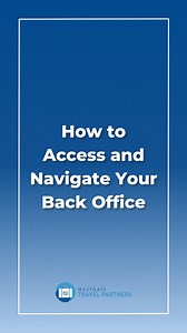 1K views | Start maximizing your earnings with the Travel Partners Program by learning how to navigate your Back Office! Our step-by-step video will guide you through the Back Office, where you can manage your business and find all your marketing tools to promote Westgate vacations. Check out our short video to get started today and take full control of your business success!  | Westgate Travel Partners | Facebook