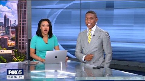 Humanoid robot in NYC