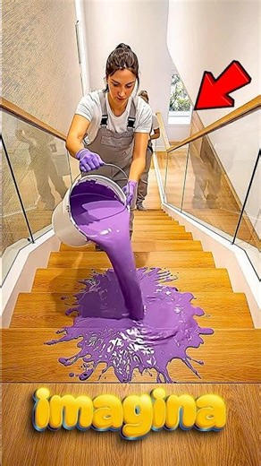 Imagine your mom and aunt are going to build a staircase. Which one do you choose? 😍