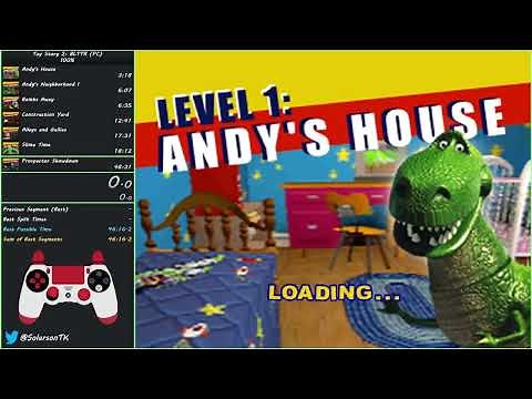 Toy Story 2 - 100% (50 Token) Speedrun in 46:54 (PC) [Former WR]