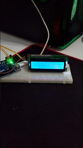 Arduino - I2C LCD Display Test!