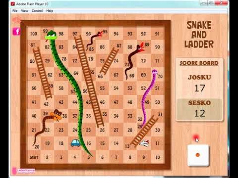 ladiesdressup snake and ladder (flash games 2-4 players) (.swf)