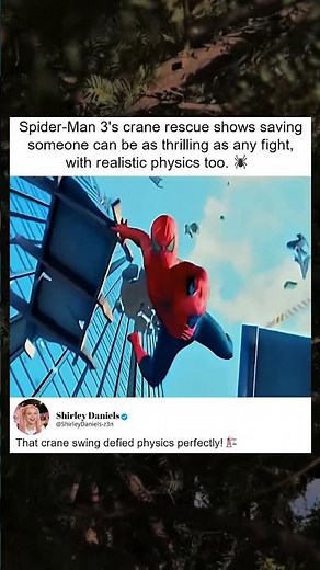 Spider-Man 3 Crane Rescue Scene