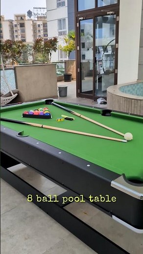 Viral 4 in 1 table. 8 Ball Pool, Table Tennis, Air Hockey & Dining or Office Table