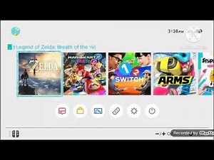 Nintendo Switch - Home Menu