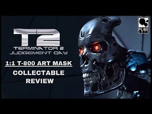 Pure Arts 1:1 Scale T800 Endoskeleton "Art Mask"- Collectable Review!