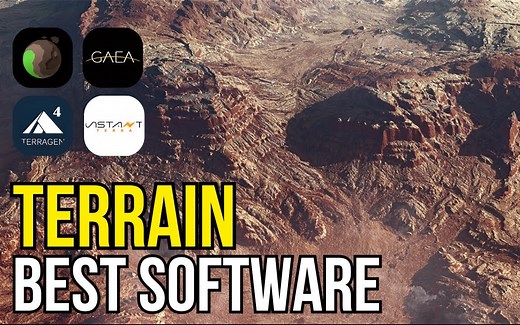 最佳3d地形生成软件