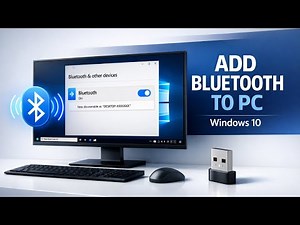 How To Add Bluetooth To PC Windows 10 ( Step by Step )