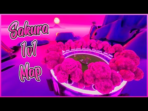 How To Make An *AESTHETIC* Sakura 1v1 Map
