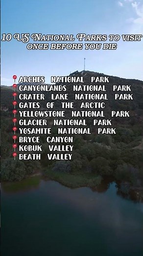 Only 1% of Travelers Visit All 10 of These Parks...Ranked 10 National Parks Everyone Should See Once