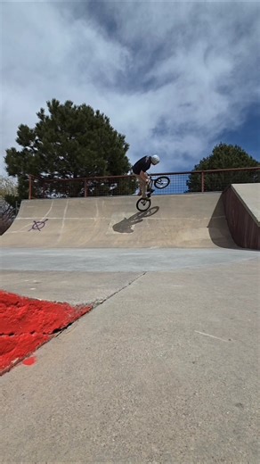 Quarter Pipe Practice. Surprised myself at the end! #bmx