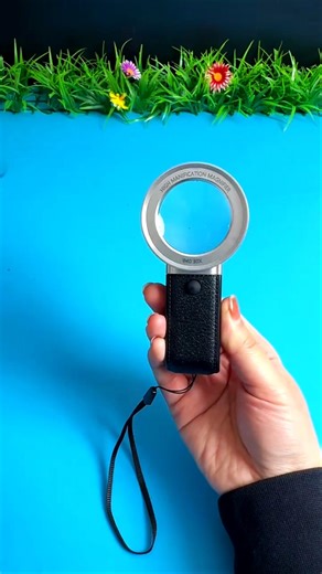 30X Magnifying Glass With Professional LED Light Double Llayer 🌐 #magnifyingglass #magnifying