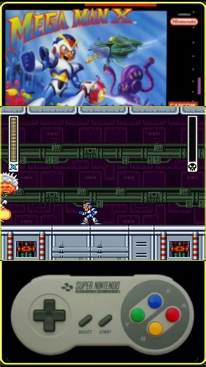 Mega Man X - Facing Vile | #megamanx #snes #retrogaming
