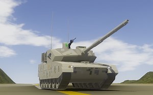 [SimplePlanes] ZTQ 15 Light tank in Convoy assualt