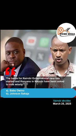 Nairobi Elections 2027: Who Will Be the Next Governor?