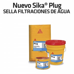 Con #SikaPlug es muy fácil acabar con las goteras y filtraciones en estructuras de hormigón, albañilería o roca. Conoce el producto aquí: https://bit.ly/2JnKXhZ | Sika S.A. Chile
