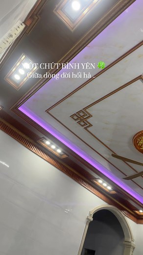 Đang thi công Trần nhựa nano cho khách . | Thai Ngoc