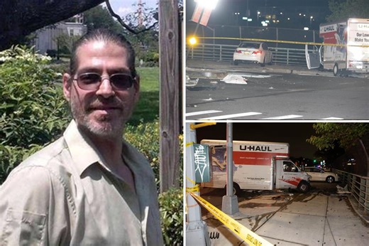 Callous hit-and-run U-Haul driver arrested months after killing pedestrian left a trove of stolen credit cards behind: prosecutors