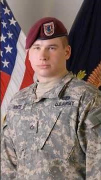 US Army SGT Kyle White: Medal of Honor Recipient War in Afghanistan