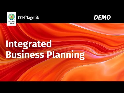 Drive cross-functional strategy with CCH Tagetik | Integrated Business Planning demo